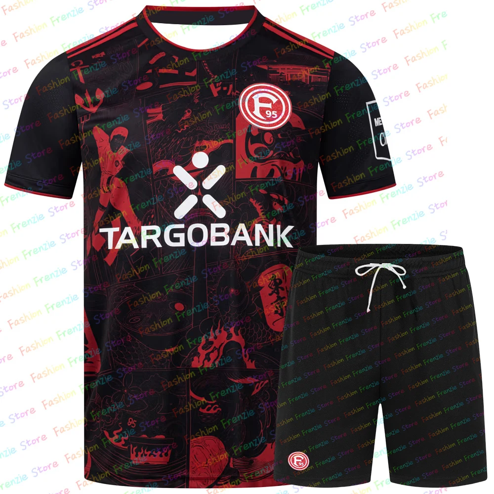 Sommer Neue Fußball Trikots Für Männer Motorrad Shirts Dusseldorf 2025, Katana Kit Team Uniform Trikots Set Fußball Shirts Sets