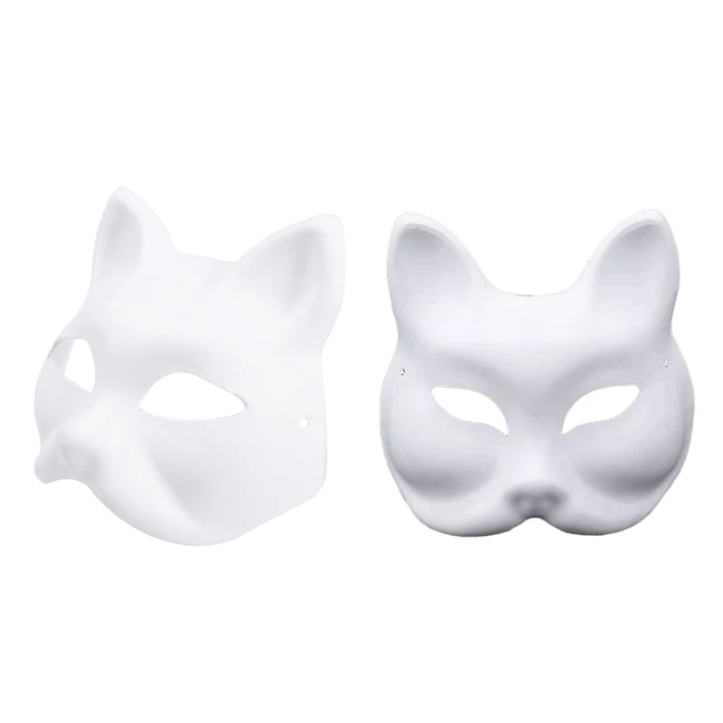 Foxes Mask Half Face Mask Halloween Party Mask DIY Mask Masquerade Mask Dropsale