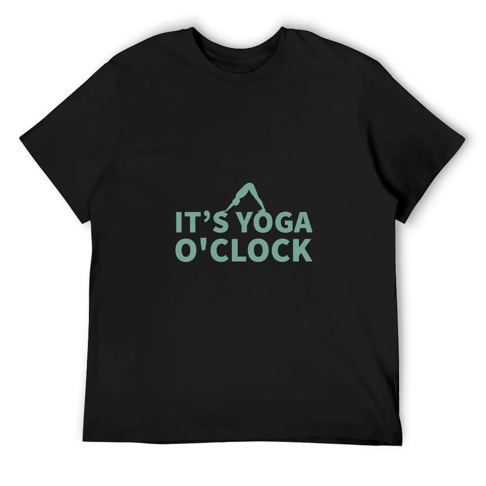 IT'S YOGA O'CLOCK - YOGA PERSON - YOGA LOVER T-Shirt anime clothes cute tops cotton t shirt men