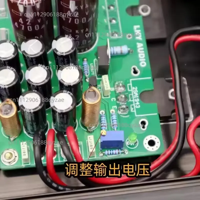 5A Linear Power Supply, 65W Adjustable 5V 9V 12V DC Regulated PSU for Audio Amplifier, Low Ripple