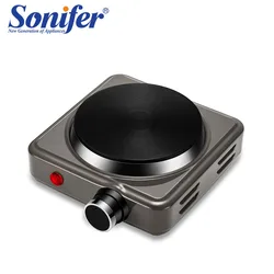 Mini Electric Hotplate 500W Adjustable thermostatic heating plate Travel Hotplate Suitable for caravans Camping Picnics