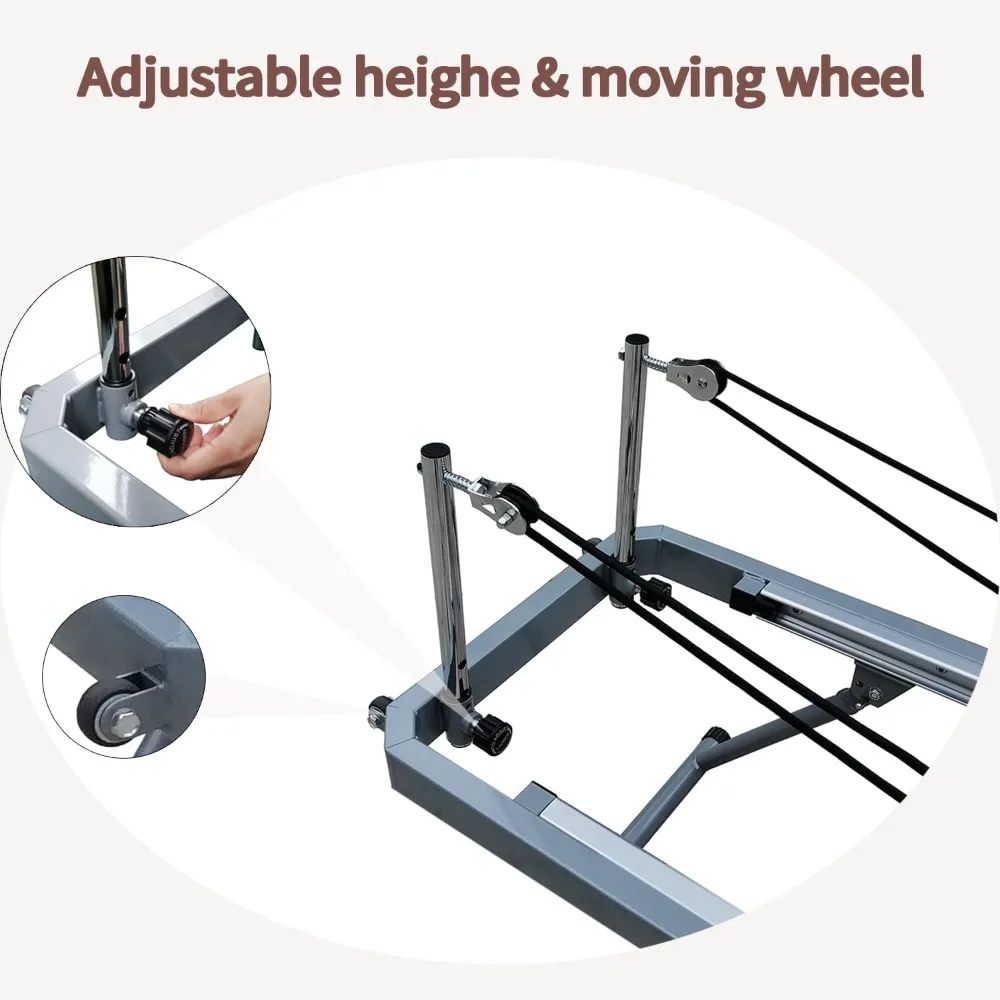 Machine de réformation de Pilates, équipement de machine de Pilates pliable