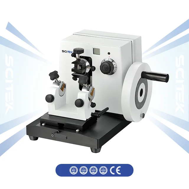 SCITEK Rotary Microtome 1-25μm Compact Design Easy To Operate Various Slicing Options Easy Maintenance For Lab
