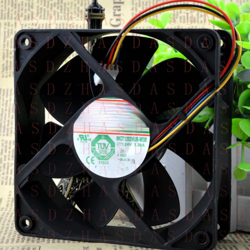

Z for MAGIC MGT12024UB-W38 DC24V 1.30A 12038 12cm Chassis Cooling Fan High Power