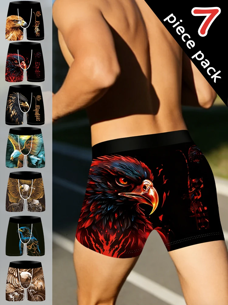 

Men's Burgundy Boxer Briefs 7-Pack | Ultra Soft Cotton Stretch | Breathable Comfort Underwear for Daily Wear