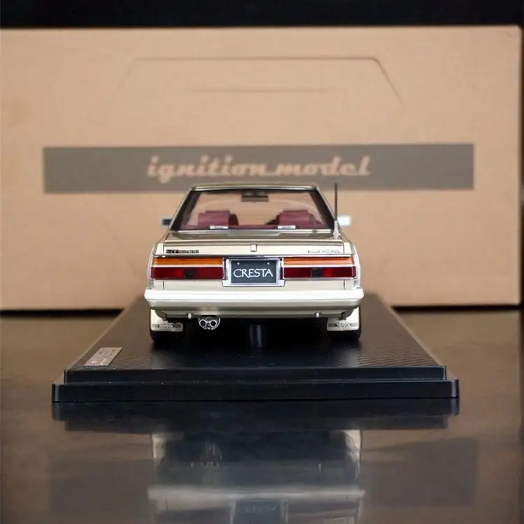 IG 1:18 Cresta GT Twin Turbo JDM Simulation Limited Edition Resin Metal Static Car Model Toy Gift