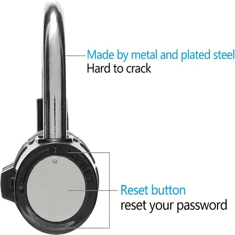 5 Digitals Code Password Combination Zinc Alloy Lock Padlock Hardware Accessories Waterproof Padlock Security