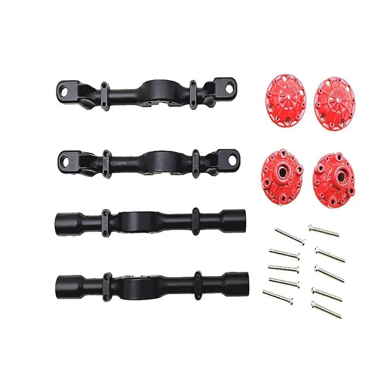 WPL Upgrade 4WD / 6dd Military Card / Pickup Metal Front And Rear Assembly Axle Housing