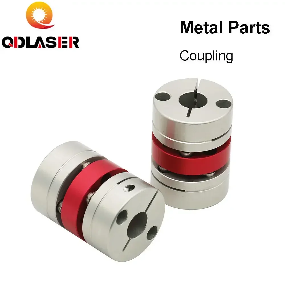 QDLASER CO2 Laser Metal Parts Coupling 12mm Mechanical Components for DIY CO2 Laser Engraving Cutting Machine