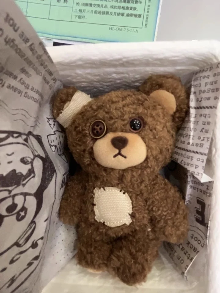 

Original Hirono Bear Living Wild Series Cotton Plush Anime Collectible Kawaii Doll Figure With Cartoon Decor For Kids/Adult Gift