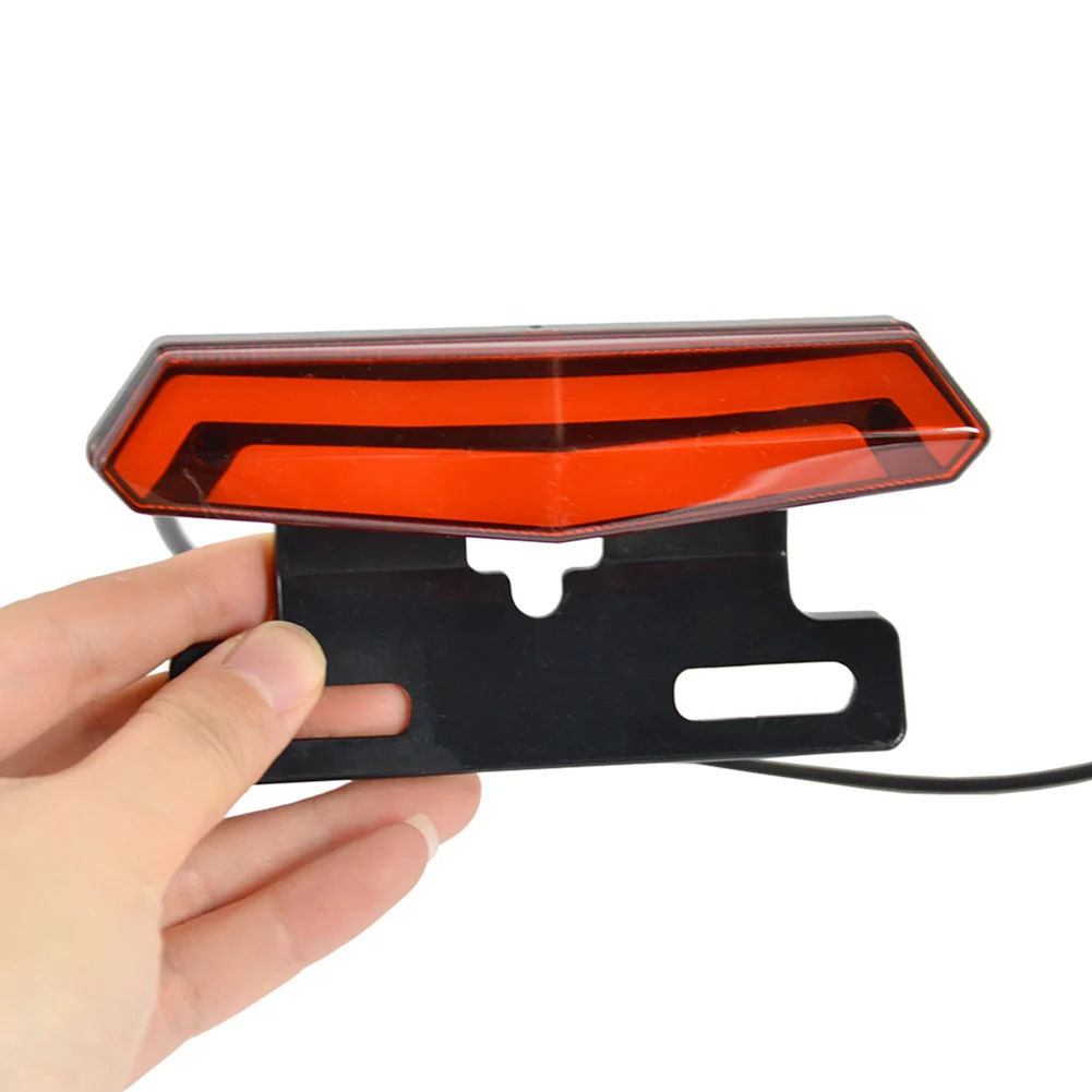 LED Turn Signals Lamp Energy Saving Ebike Turn Functional Tail Light Easy Installation for 36V 48V Electric Bike