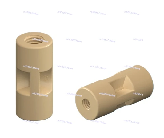 Female Threaded Through Fittings 1/4-28 Unf Threaded Fittings, Liquid Chromatography Hard Pipe Fittings