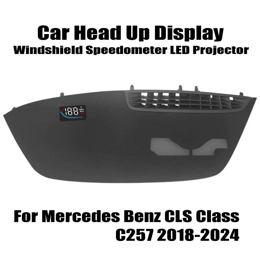 For Mercedes Benz CLS Class C257 2018-2024 Car HUD Head Up Display Auto Electronic Accessories Windshield Speedometer Projector