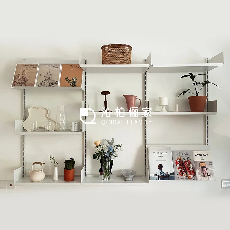 رف كتب على الحائط، رف كتب غير مرئي، رف تخزين متحرك مثبت على الحائط، رف كتب معلق