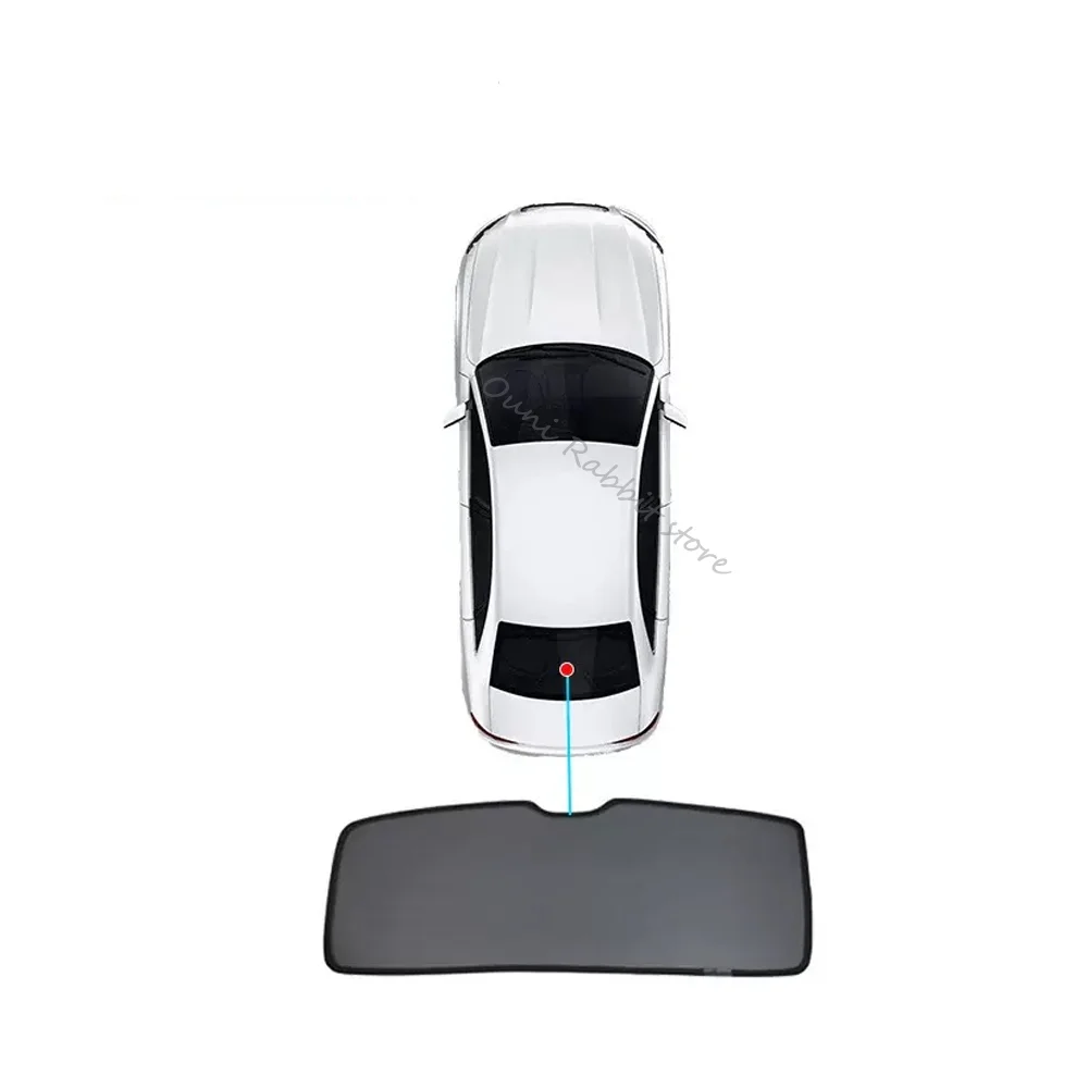 For Leapmotor B10 2025~2027 2026 Car Magnetic Mesh Privacy Sunshade Side Window Sun Shade Mosquito Net Protection Accessories image 3