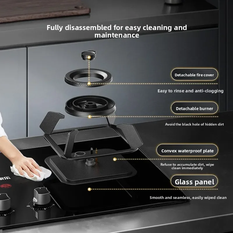 

Газовая плита Vanward для дома и кухни, работающая на природном газе и сжиженном газе, с высокой эффективностью LAL