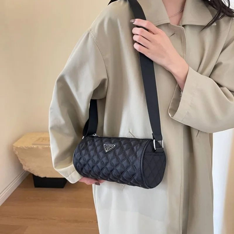 العصرية JK حقيبة الإناث حقيبة الطباعة الإبداعية الرجعية طويل النظر حقيبة تسوق خفيفة الوزن قابل للتعديل تحت الإبط أنيق لطيف