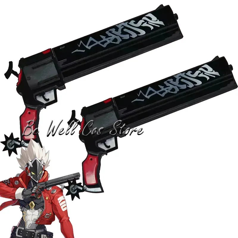 

Game Zenless Zone Zero Billy Kid Cosplay Gun Weapons 3D Print Props Carnival Halloween Party Outfit Roleplay Props