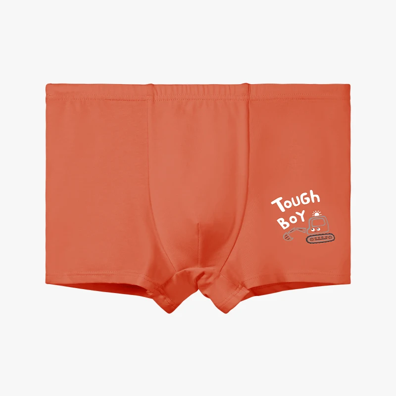 Children's Antibacterial Underwear for Boys, 100% Pure Cotton, Toddler Boys' Boxer Briefs, All-Cotton Shorts for Older Kids and Babies