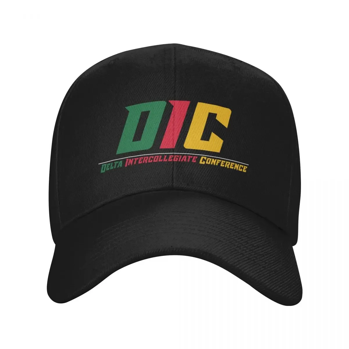 

Delta Intercollegiate Conference Wordmark Baseball Cap Sunscreen Snapback Cap Caps Women Men's