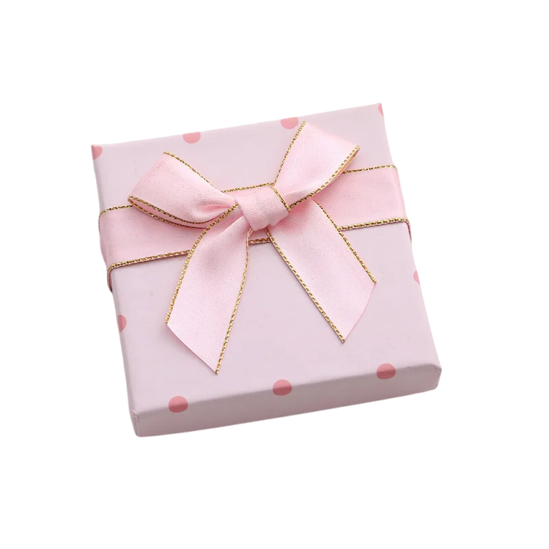 Earrings Packaging Box Lightweight Bow Jewelry Packaging Necklace Box Sweet Bracelet Jewelry Box For Friends Anniversary