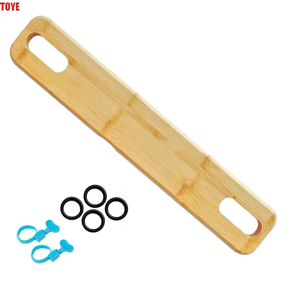 

Adjustable High Chair Footrest Stable Design 50cm Length Baby Highchairs Pedal Non-slip Rubber Rings Highchair Accessory