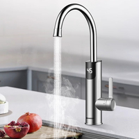 3400W Electric Water Heater Hot Water Faucet 2 in 1 Basin Tap Tankless Geyser 220V Instant Water Heater Faucet For Home