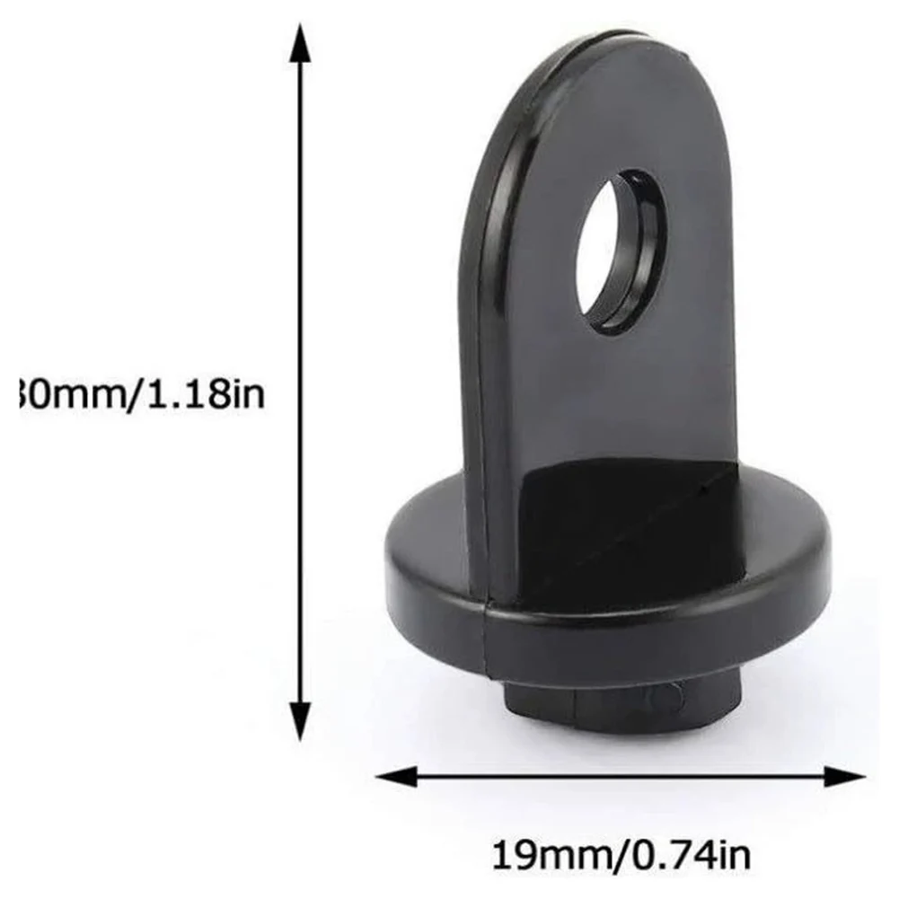 Plastic Plant For Hanging Hook for Greenhouse and Outdoor Garden Use Twist 3x1.9CM Weather Resistant Black Green Set