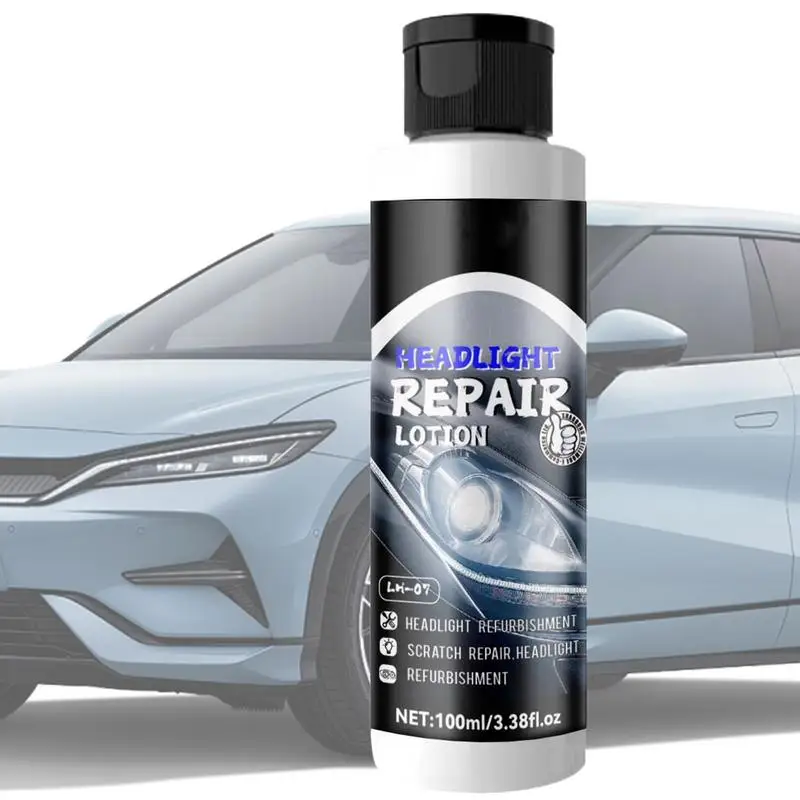 

Car Light Cleaner Headlight Car Headlight Polishing Renovation Liquid Car Headlight Lens Scratch Repair Polish Liquid Headlight