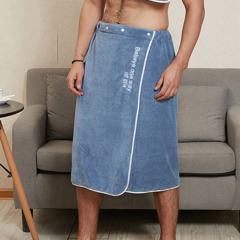 Bath Towel That Can Be Worn or Wrapped, Soft and Highly Absorbent, Household Sap Quick-Dry Oversized Bath Skirt