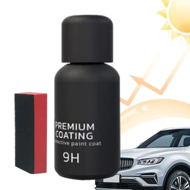 Car Detailing Coating 30ml Ceramic Car Coating With Sponge 9H Automotive Ceramic Coating For Car Detailing Paint Protection