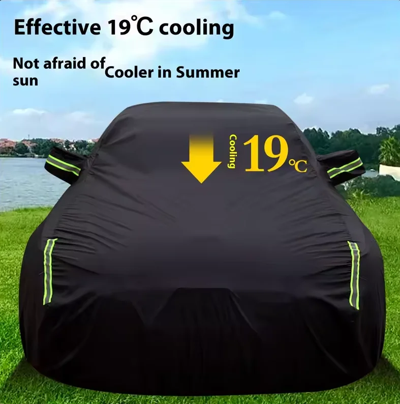 For BMW X3 Outdoor Protection Full Car Cover Snow Cover Sunshade Waterproof Dustproof Exterior Car Accessories - Image 4