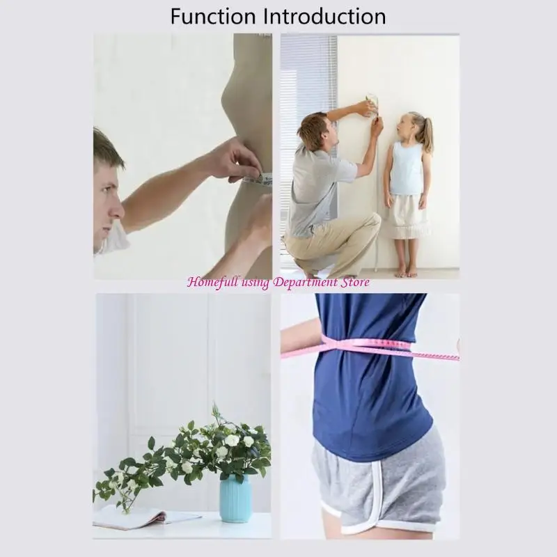  ABS Shell Mini Tape Measure Including Level Function Auto Retract Mechanism