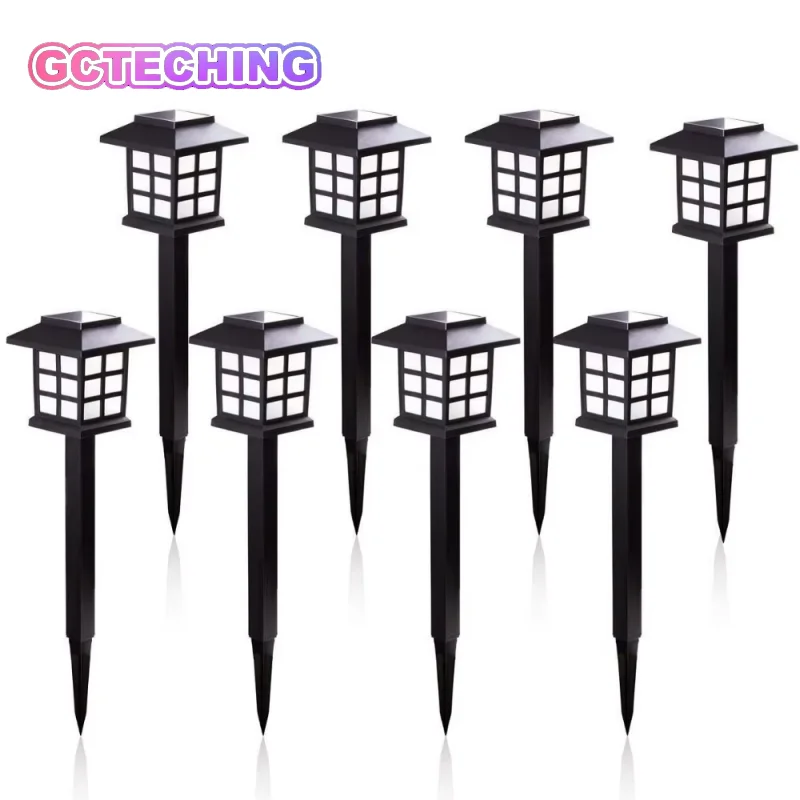 

8pcs Led Solar Pathway Lights Waterproof Outdoor Solar Lamp for Garden/Landscape/Yard/Patio/Driveway/Walkway Lighting