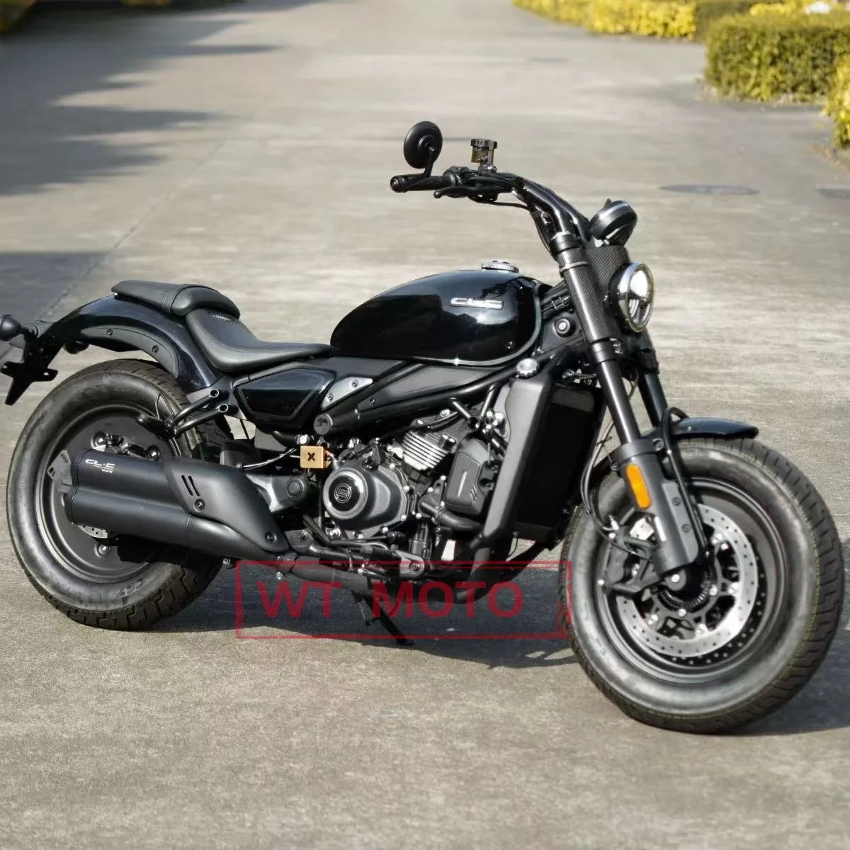 Modificato per la copertura del parabrezza della carenatura del faro dello schermo in plastica ABS rotondo del motociclo CFMOTO CLC450