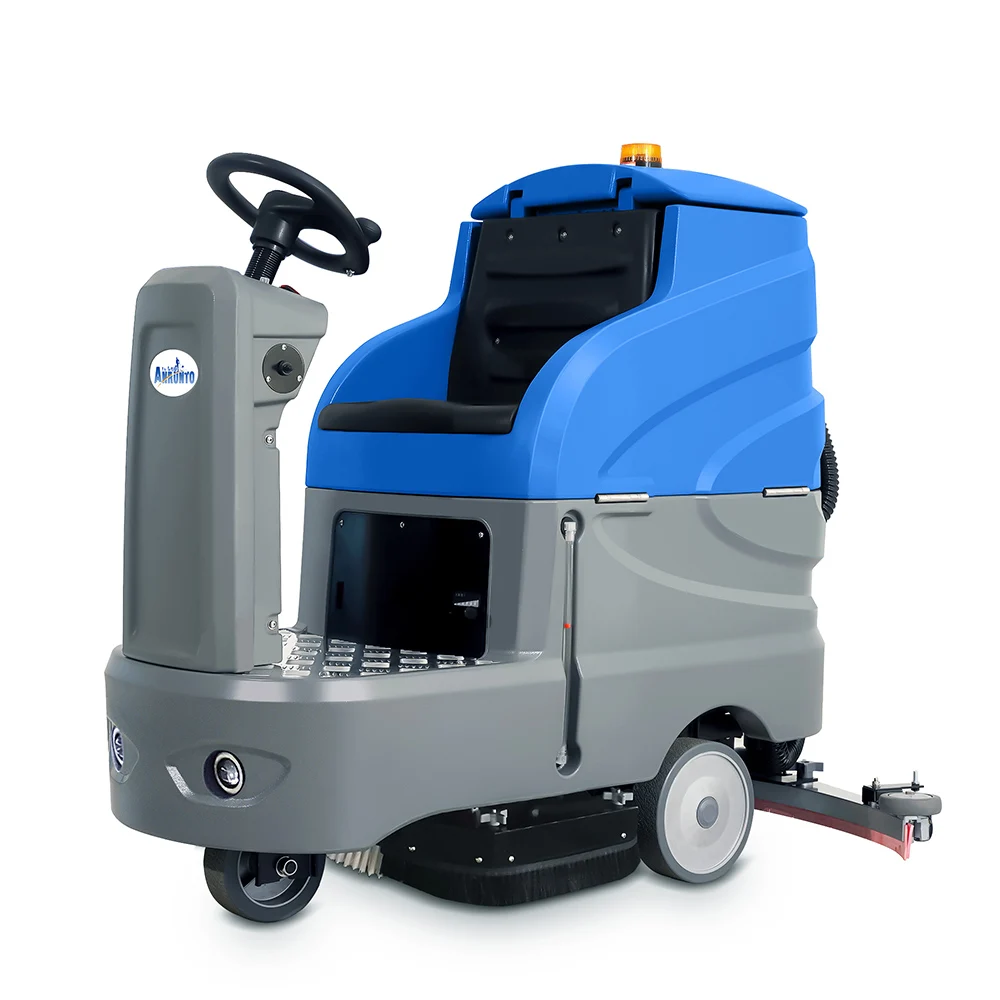 

C70S Silence Electric Automatic Ride On Floor Scrubber Top Factory Anrunto