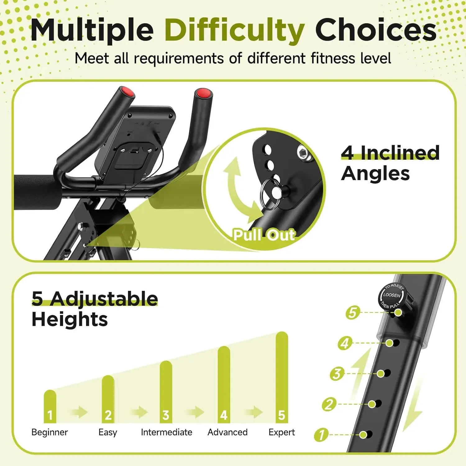 [سعر مخفض، حار بيع! ]معدات تمارين البطن، جهاز تدريب الجسم بالكامل قابل للتعديل لصالة الألعاب الرياضية المنزلية، تمرين تدريب القوة
