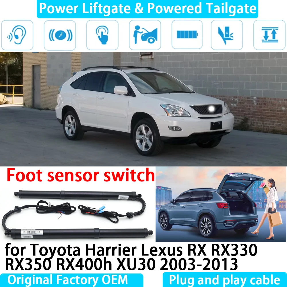 

for Toyota Harrier Lexus RX RX330 RX350 RX400h XU30 2003-2013 Automatic Electric Power Liftgate Powered Tailgate Strut Tail Gate