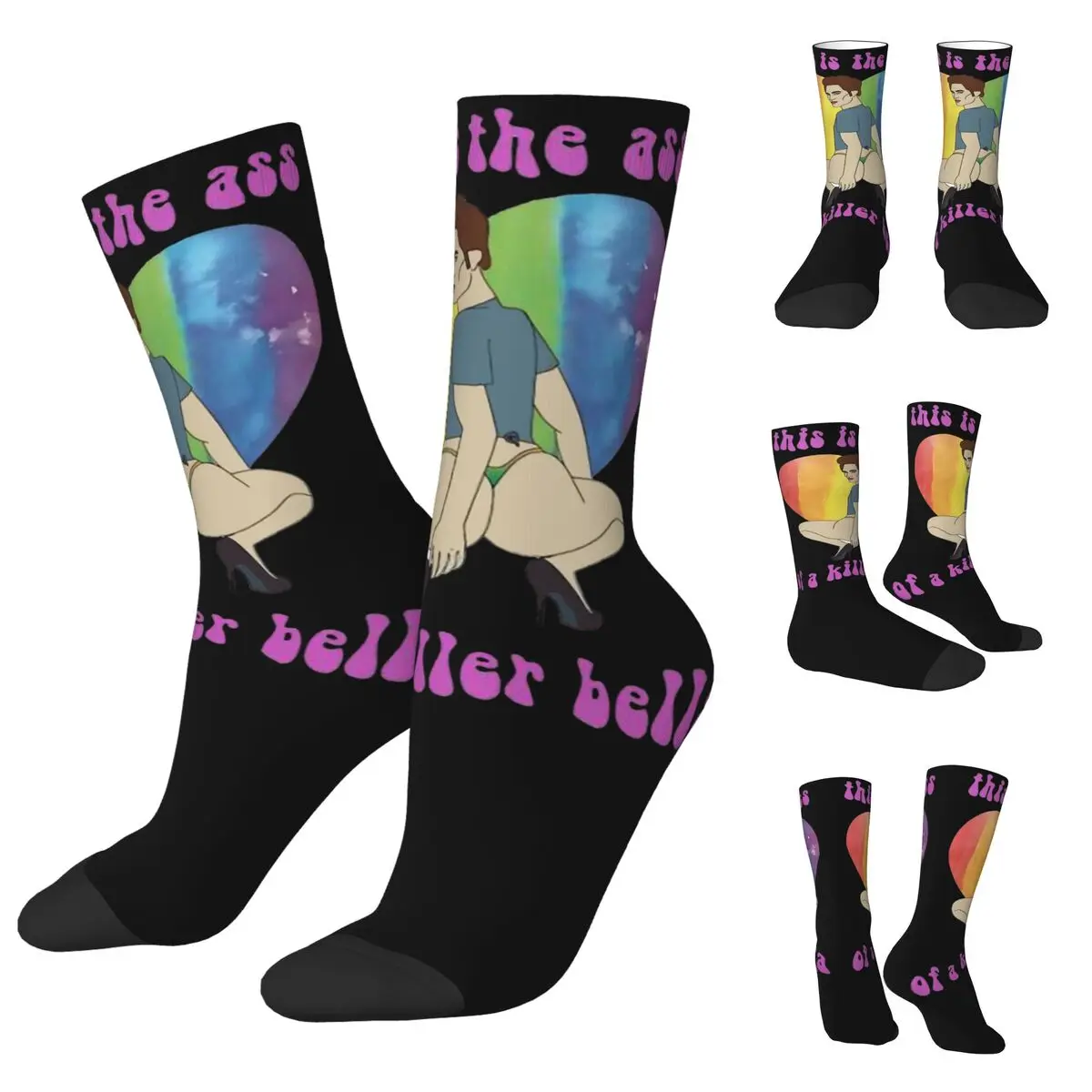 The Ass Of A Killer Bella Men Women Socks,fashion Beautiful printing Suitable for all seasons Dressing Gifts