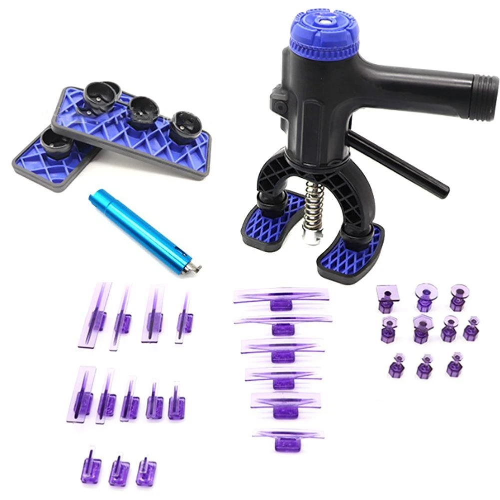 Car Dent Repair Lifter Tools Multi-Purpose Adjustable Handle Puller Paintless Dent Pit Removal Repair Tools Complete Kit