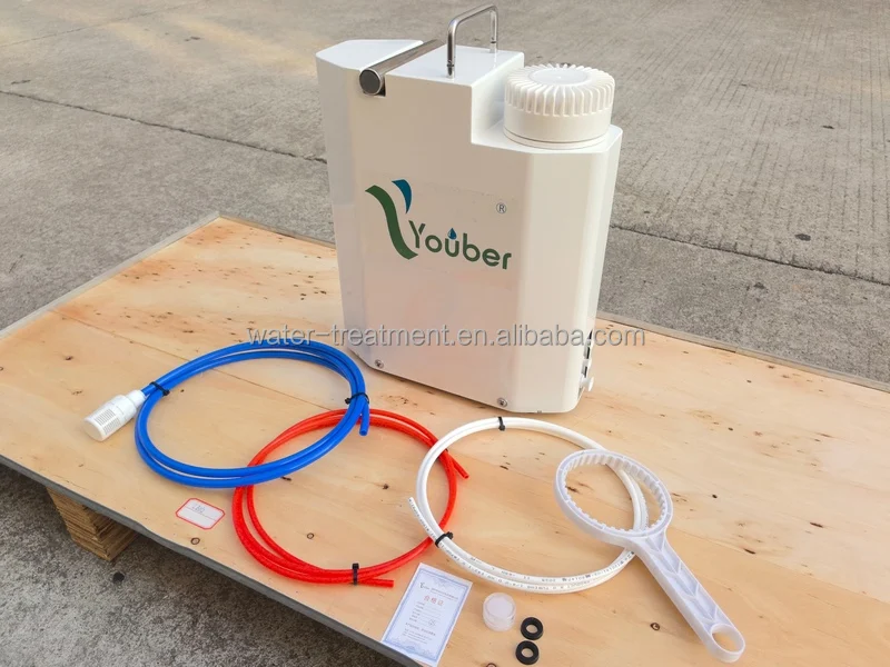 

Portable Manual Desalination System Reverse Osmosis Machine Outdoor Emergency Water Filter Water Treatment Purifier