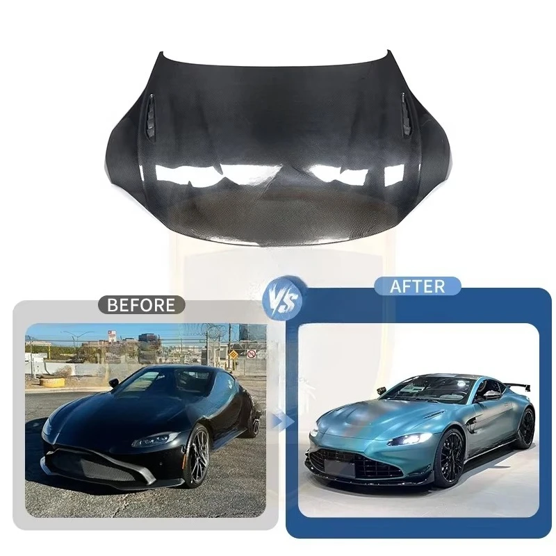 Best Selling Dry Carbon Fiber OEM Style Car Engine Cover Hood for Aston Martin Vantage F1 2020 - 2024