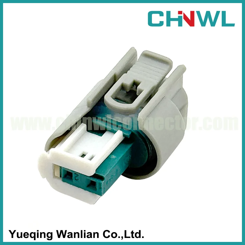 50 Set 2 Pin Auto Waterproof Wire Connector Plastic Housing Socket 9-967644-1