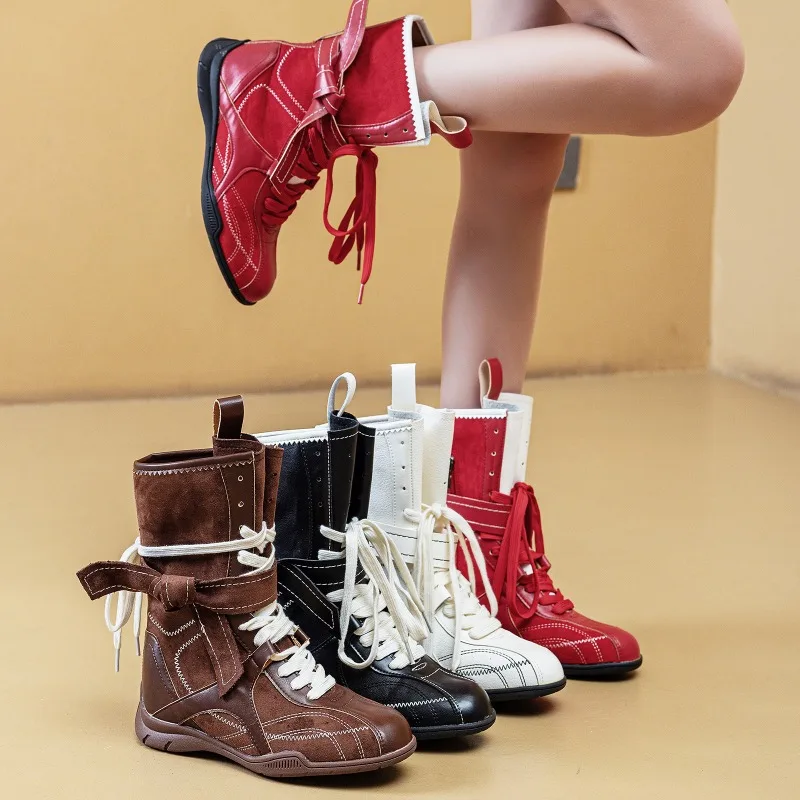 

Элитные женские ботинки 2026: Новая коллекция весна-лето, дизайнерская обувь, модные удобные ботильоны, женская обувь, Zapatos De Mujer