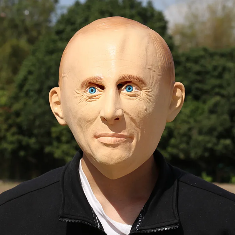 

Realistic Latex Old Man Mask, Human Male Head, Halloween Carnival, Russia, Costume Dress, Party