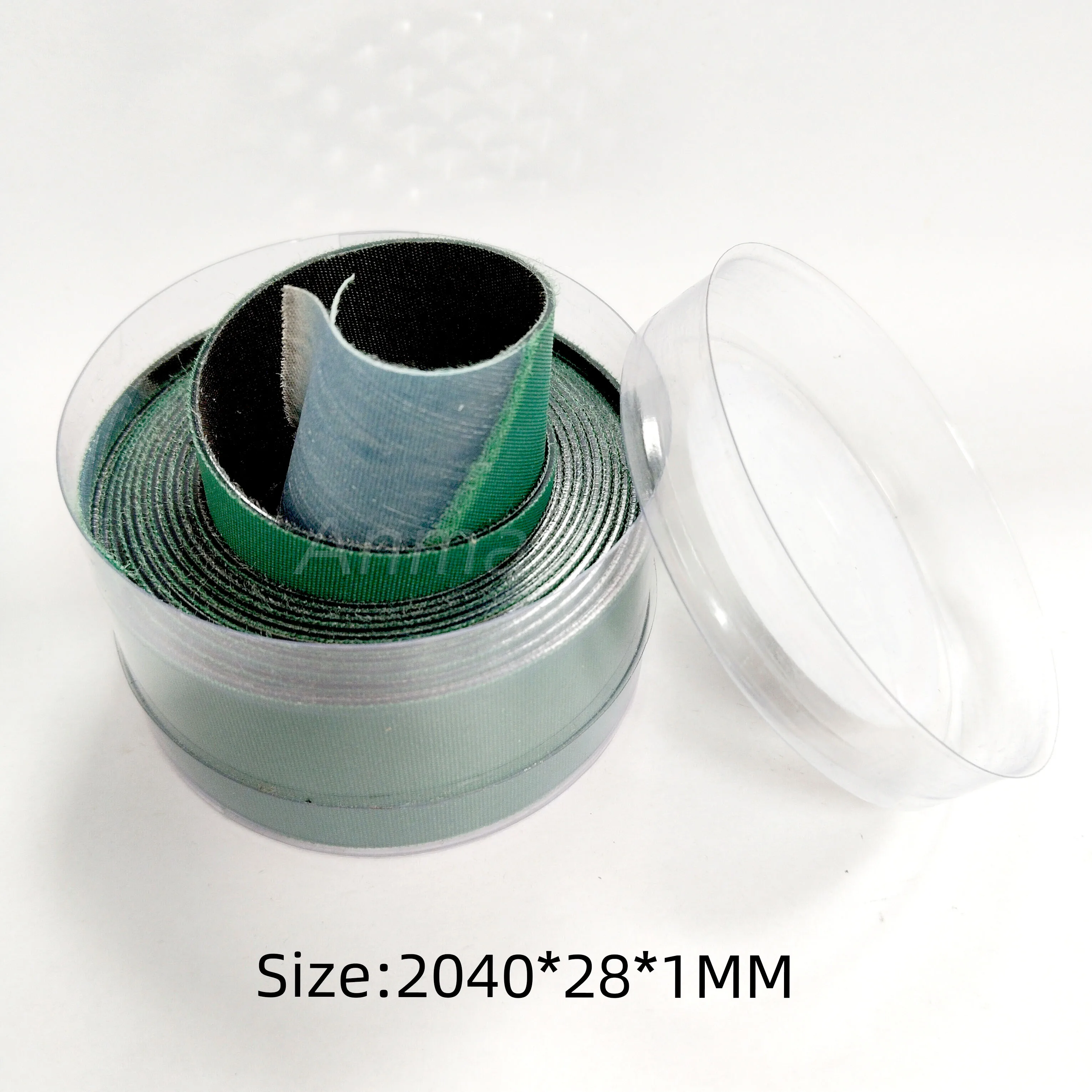 هايدلبرغ CD102 حزام التغذية 86.020.029 بكرة حزام اللون الأخضر طول 2040 مللي متر عرض 28 مللي متر أجزاء آلة الطباعة