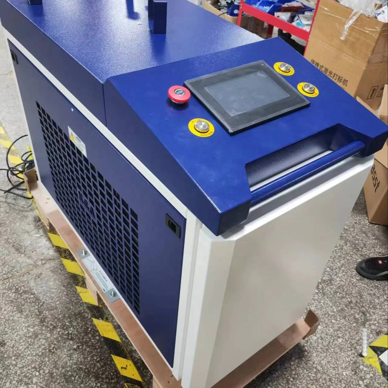 

Laser Metal Cleaner Puls Laser Cleaning Machine Portable Laser Cleaning Machine with Battery for Cleaning Metal Surface