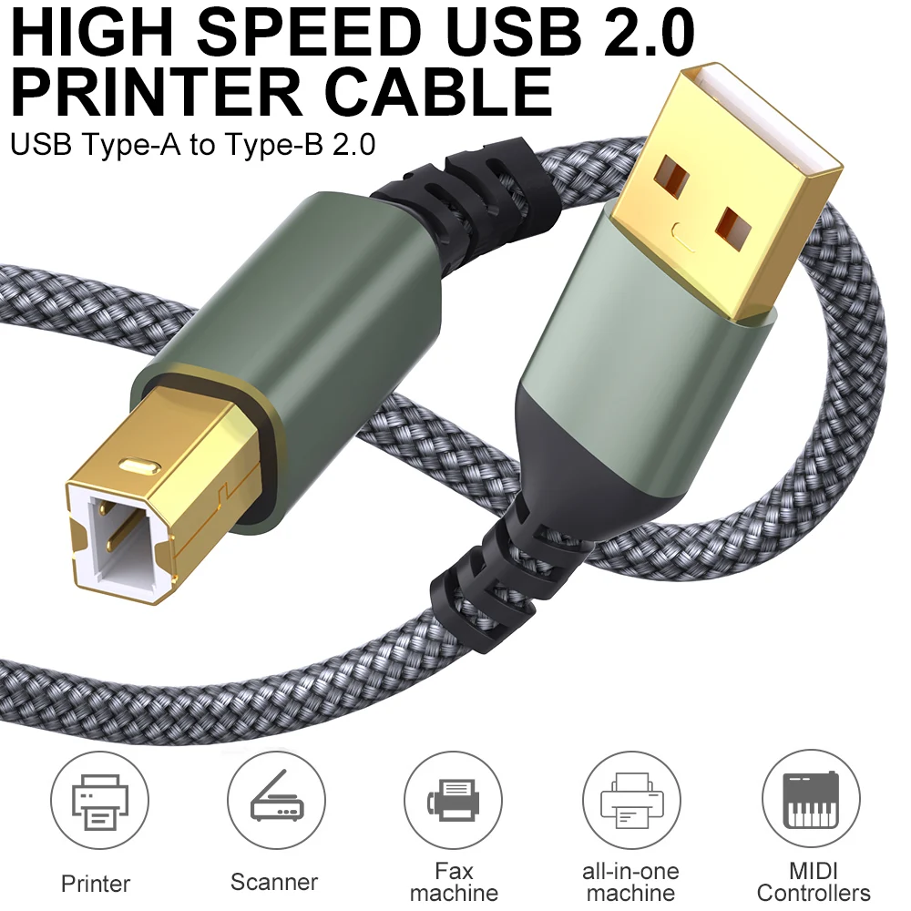 Usb A Printer Cable… - image