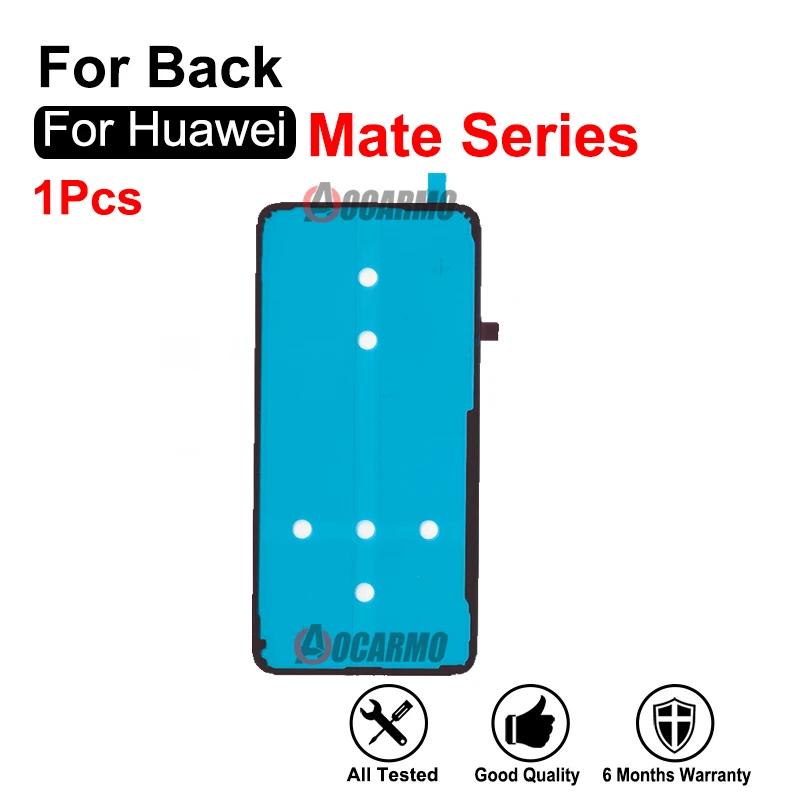 For Huawei Mate 10 20 30 40 Pro Rear Door Housing Mate 20Pro 30Pro Back Cover Adhesive Sticker Tape Glue Replacement