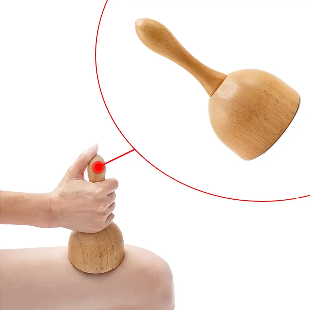 

Massager Therapy Guasha Tool Wood Swedish Cup Body Sculpting for Maderotherapy Lymphatic Drainage Anti-Cellulite Pain Relief